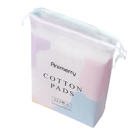 Premium Cotton Rounds for Face (222 Count) Makeup Remover Pads Personal Care Beauty Applicator Dual Textured