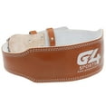 thumbnail image 1 of Premium Cowhide Leather Weightlifting Belt Weight Lifting Belt for Serious Functional Fitness, Weight Lifting, and Olympic Lifting Athletes (Small, Brown), 1 of 5