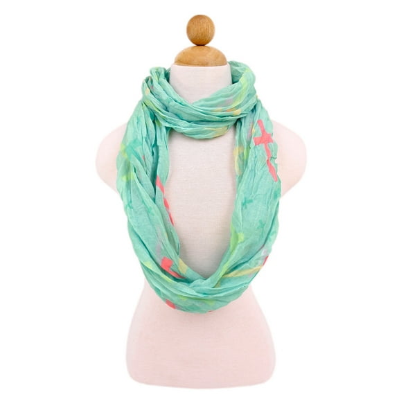 Premium Cross Design Infinity Loop Fashion Scarf