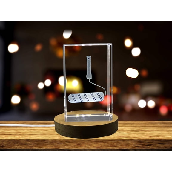 Premium Crystal Paint Roller with Unique 3D Engraved Design