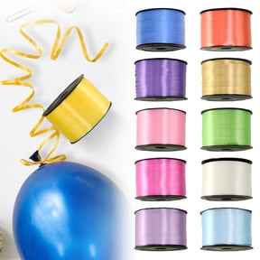 Premium Curling Ribbon, 100 Yards Ribbons for Crafts, Christmas Balloon String, Party Decoration,Ribbons for Florist Flower Bows for Graduation Supplies Dark blue 1Pcs