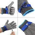 thumbnail image 1 of Premium Cut Resistant Gloves Food Grade — 5 Protection Machine Washable; Superior Comfort and Cut Proof Stab Stainless Steel Gloves Metal Mesh Butcher Clearance, 1 of 4