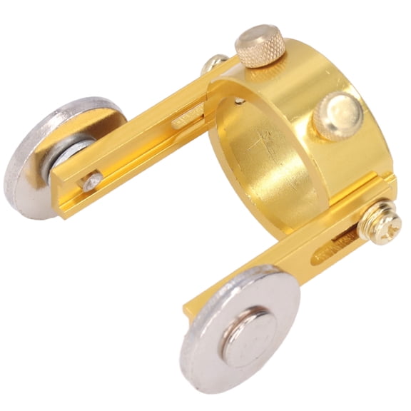 Premium Cutting Roller Guide Wheel Spacer Aluminium Accessory for P80 Plasma Cutter Torch - High Precision Straight Line Positioning Wheel in Gold