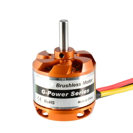 Premium D3536 Brushless Motor Speed Engine High Performances Brushless Motor Metal for Remote Control Hobbys Models