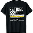 thumbnail image 1 of Premium Daily Comfort - 911 Retired Dispatcher Gift for Thin Gold Line Dispatch Life T-Shirt, 1 of 4