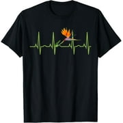 CHUTIAN Premium Daily Comfort - Bird of Paradise Shirt - Best Flower Heartbeat T-Shirt T-Shirt