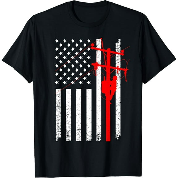 Premium Daily Comfort - Cool Lineman Design For Men Women Kids Electrical Lineman T-Shirt