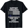 thumbnail image 1 of Premium Daily Comfort - Coroner Medical Examiner Support Investigator T-Shirt, 1 of 4
