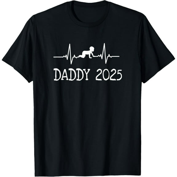 Premium Daily Comfort - First Time Father Gifts For Men New Dad Expecting Daddy 2025 T-Shirt