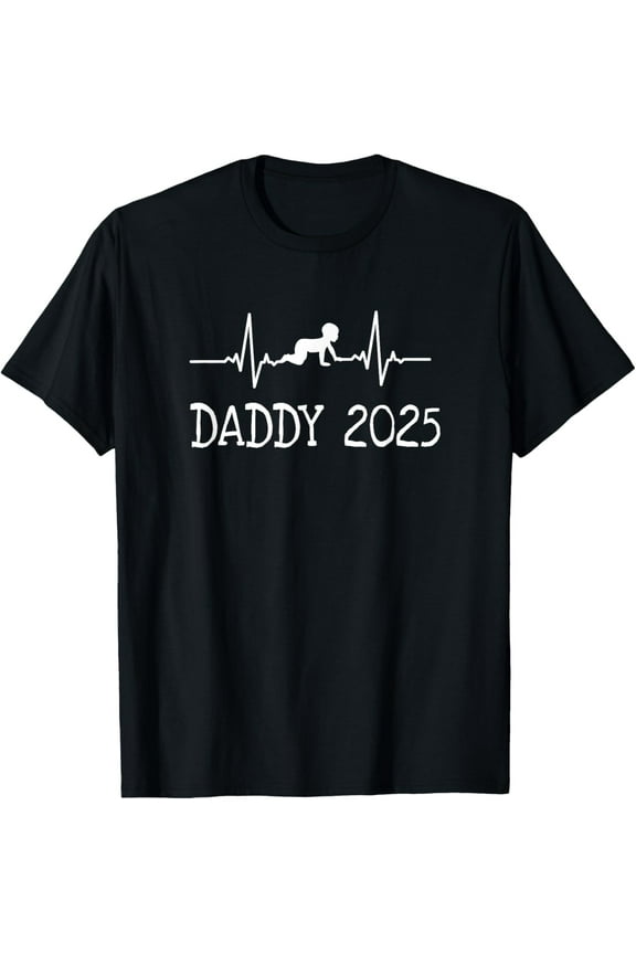 Premium Daily Comfort - First Time Father Gifts For Men New Dad Expecting Daddy 2025 T-Shirt