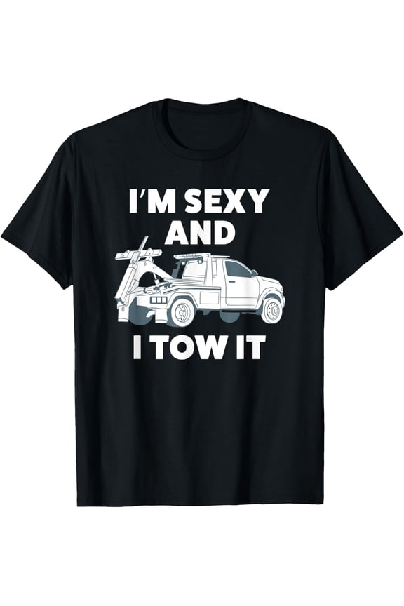 Premium Daily Comfort - Funny Tow Truck Driver Shirt For Men T-Shirt