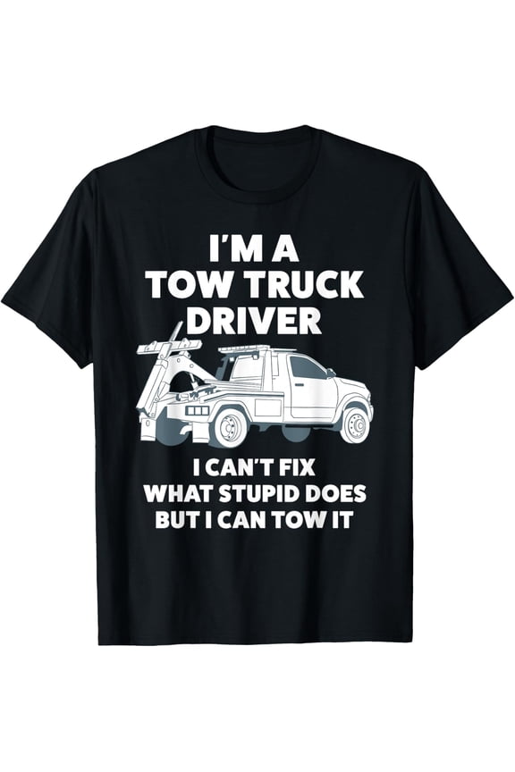 Premium Daily Comfort - Tow Truck Driver Shirt For Men T-Shirt