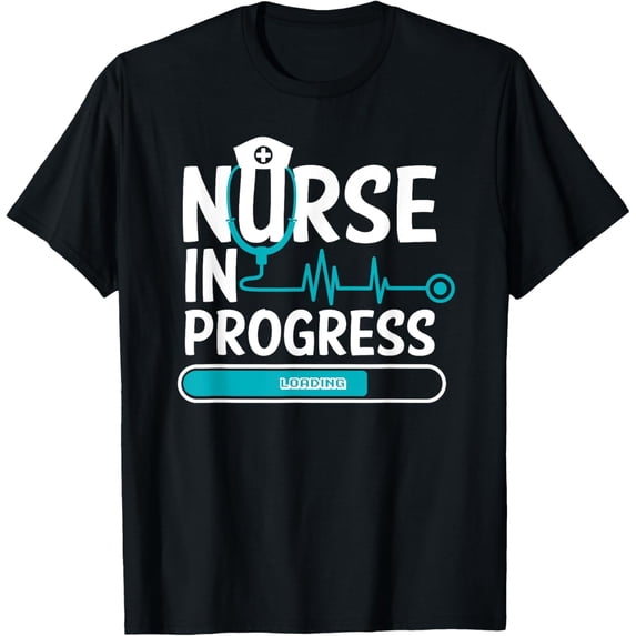 Premium Daily Comfort - Best Nurse In Progress Gift | Cute Nursing Students Teens T-Shirt