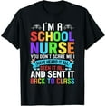 thumbnail image 1 of Premium Daily Comfort - School Nurse Appreciation Nursing Elementary School Nurse T-Shirt, 1 of 4