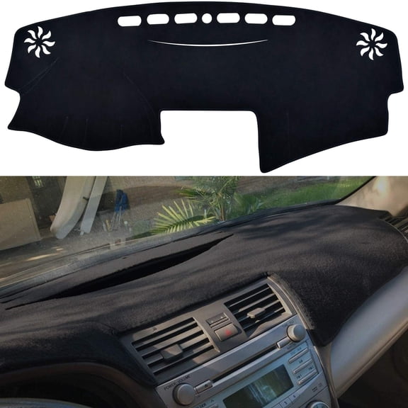 SPEEDWOW Premium Dashboard Cover Mat Carpet - Perfect Fit for 2014 - 2021 Jeep Cherokee Dash Board