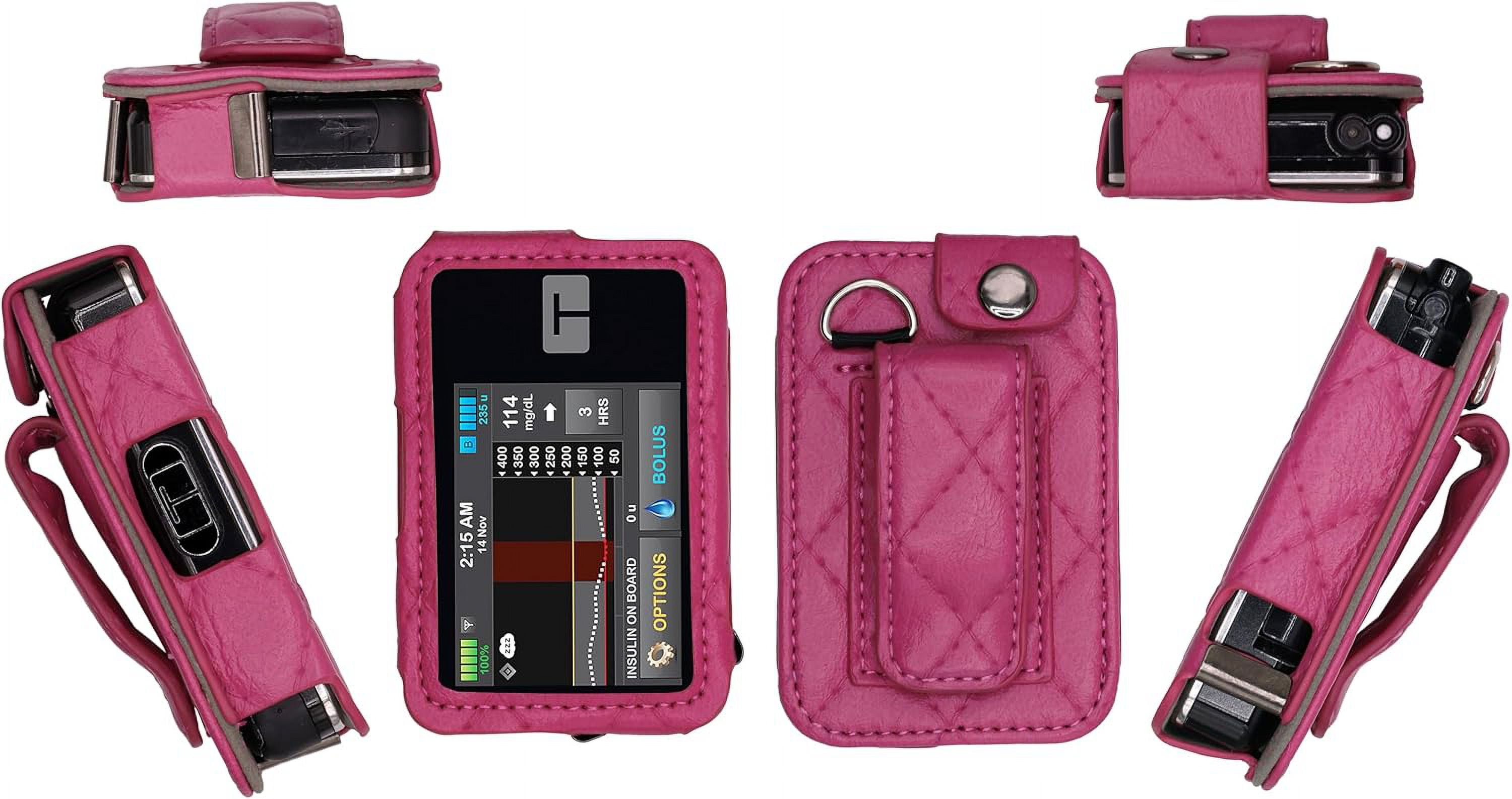 Premium Diamond Check Pattern Holster (with Belt Clip/Metal Loop