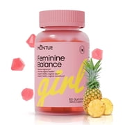 Premium Diamond Feminine Balance Gummies-pH Balance with Prebiotics & Lactobacillus Probiotic Blend&Hawaiian Pineapple Immune Support,Vegan& Non-GMO