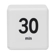 Premium Digital Gravity Sensor Cube Timer for Beauty Salon and Student Study Sessions 15-20-30-60 Minutes Time Management Tool 3.15 inches / 8 cm Dimensions