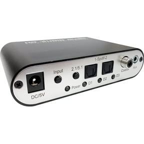 Premium Digital S/PDIF Audio To Analog Surround Sound 5.1 Decoder