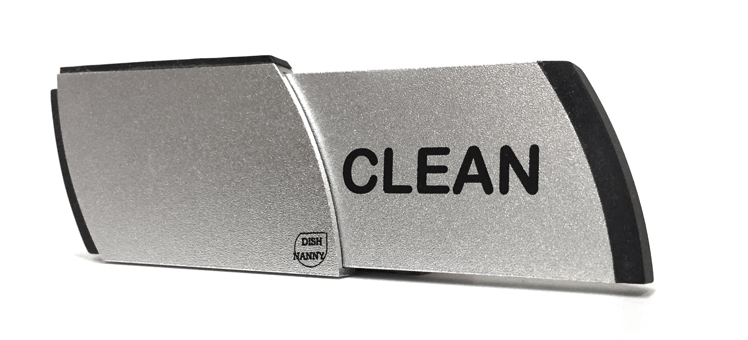 Premium Dishwasher Magnet Clean Dirty Sign Stainless Steel by Dish Nanny 