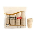 Premium Disposable Paper Cups, 8.4 Oz, 100 Count