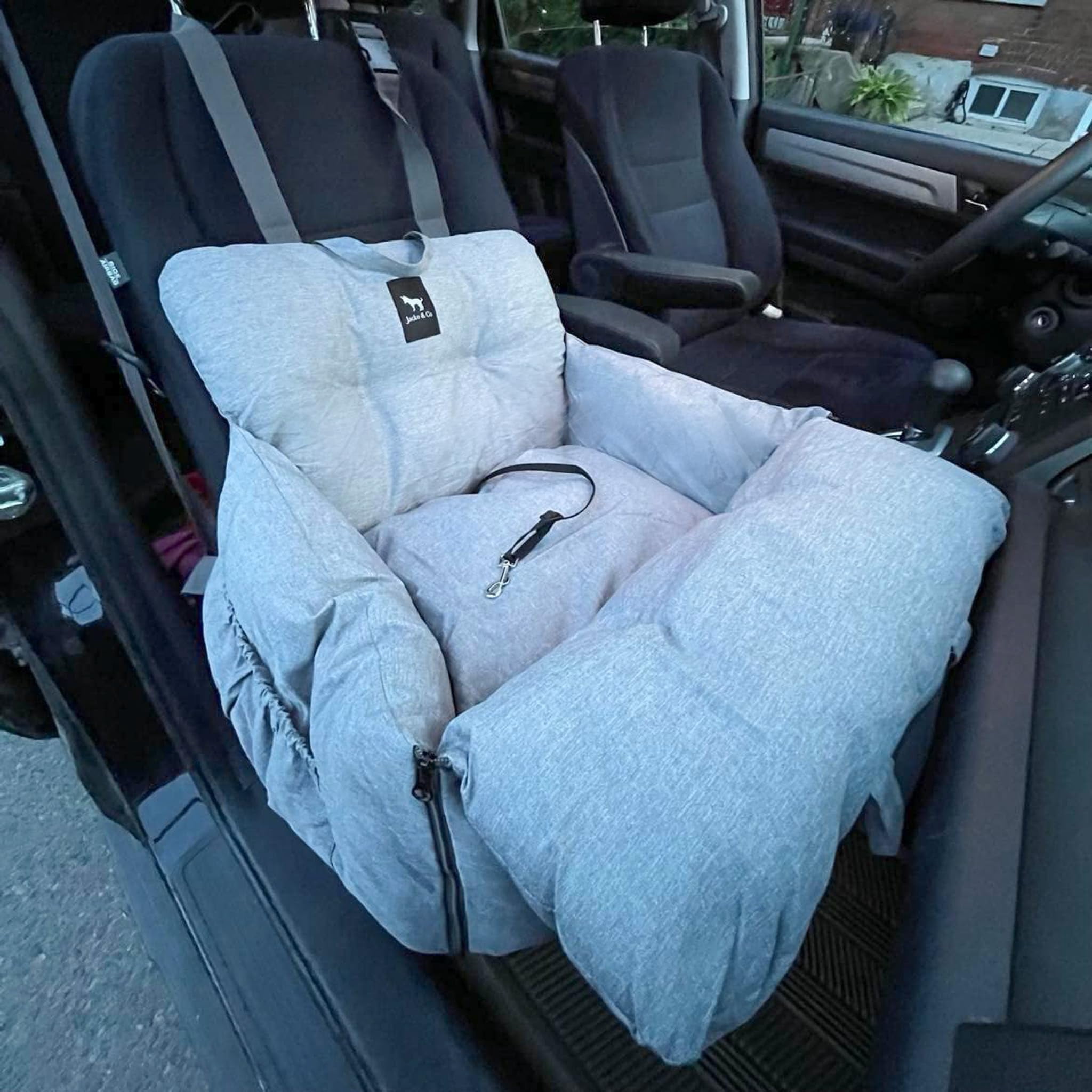 Luxury Dog Booster Seat - Safe & Comfortable Travel Bed For Small/Medium Dogs - View #4
