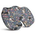 thumbnail image 1 of Premium Dog Pattern Memory Foam Seat Cushion Ergonomic Chair Pad for Office Chair, Car, Airplane & Bleachers Sciatica, Tailbone Hip & Back Pain Relief - Chair Cushion for Long Office Workers., 1 of 5
