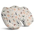 thumbnail image 1 of Premium Dog Pattern Memory Foam Seat Cushion Ergonomic Chair Pad for Office Chair, Car, Airplane & Bleachers Sciatica, Tailbone Hip & Back Pain Relief - Chair Cushion for Long Office Workers., 1 of 5