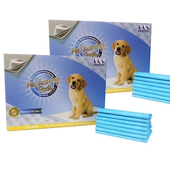 Premium Dog Training Pads - Most Absorbent - Latest Improved Version - Best Puppy Pad Doggie Pads - 200 Counts