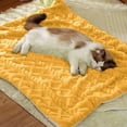 thumbnail image 1 of Premium Double-Sided Wool Blend Pet Blanket for Dogs & Cats - Extra Thick Warm Winter Bedding, Anti-Static Soft Cozy Breathable Reversible Pet Throw for Indoor Outdoor Use, 1 of 6