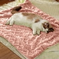 thumbnail image 1 of Premium Double-Sided Wool Blend Pet Blanket – Ultra Warm & Soft Winter Bedding for Dogs & Cats, Anti-Static, Breathable, Durable Cozy Throw for Pets, 1 of 6