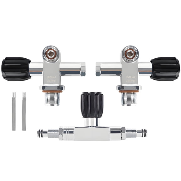 Premium Double Tanks Regulator Valves With Ergonomic Knobs & Metal Construction For Friendly Operations In Cold Water