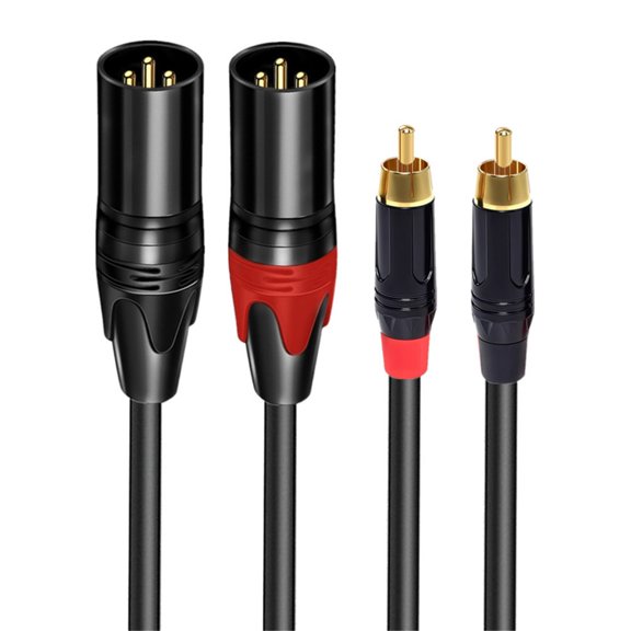 Premium Double To Double Cable 1m Rapid Indication Transfer Gold Veneered Connection Consistent Receivers