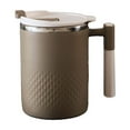 thumbnail image 1 of Premium Double Wall Insulated Stainless Steel Mug with Lid and Handle – Travel, Office, Home Coffee Tumbler for Hot & Cold Beverages, Leak Proof, Ergonomic Design, 1 of 5