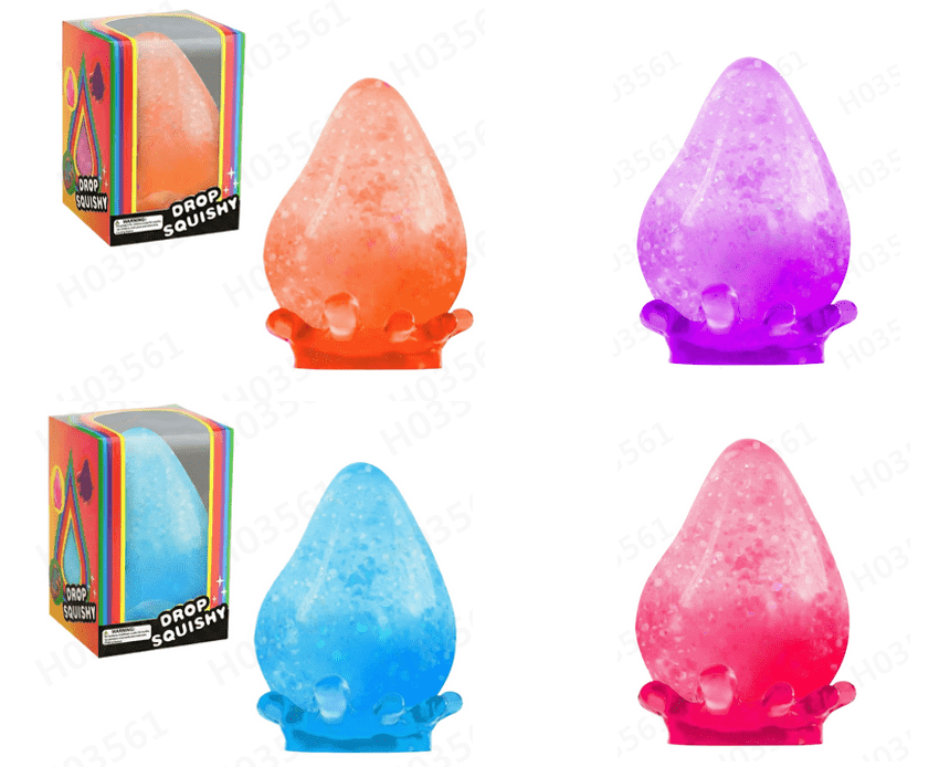 Premium Dream Squishy Drop Squishy Jellyfishs - Sparkly Dough-Filled ...