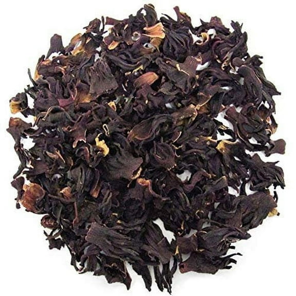 Premium Dried Hibiscus Flower Tea Leaves, 2,2 LBS Bulk 100% Natural Cut & Pure Quality Herbal Leaf Rich Flavor