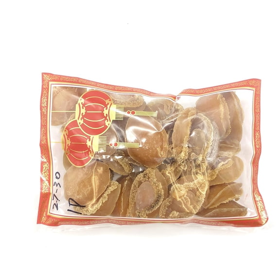 PREMIUM DRIED SUPREME LARGE DALIAN ABALONE 27-30 COUNT 1LB