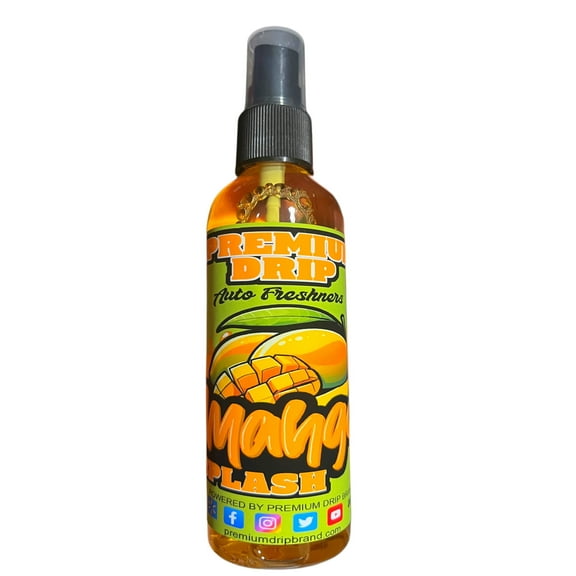 Premium Drip Mango Splash Car Air Freshener