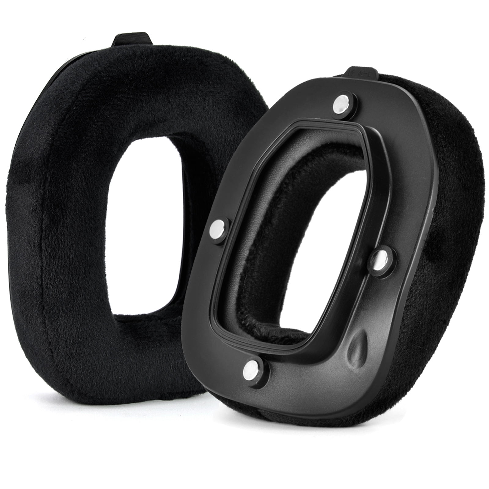 Cuscinetti In Memory Foam Ricambio Per Cuffie Gaming Astro A40 TR, Neri, Doppi - Foto 3