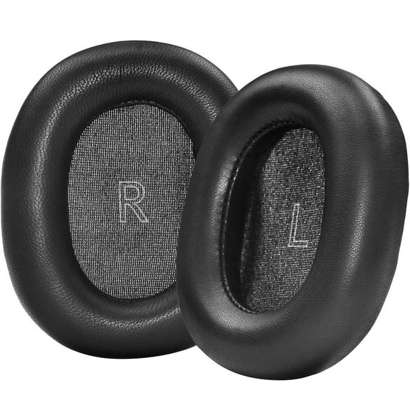 Premium Ear Cushions for Bang & Olufsen Beoplay H95, Protein Leather, Memory Foam, Black