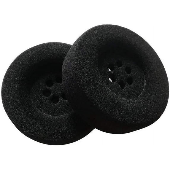 Premium Earpads Sponge Foam Ear Cushion Repair Parts for Plantronics SupraPlus CS351 CS351N CS361N CS510 CS520 W710 W720 WO300 WO350 71781-01 Wireless Headset