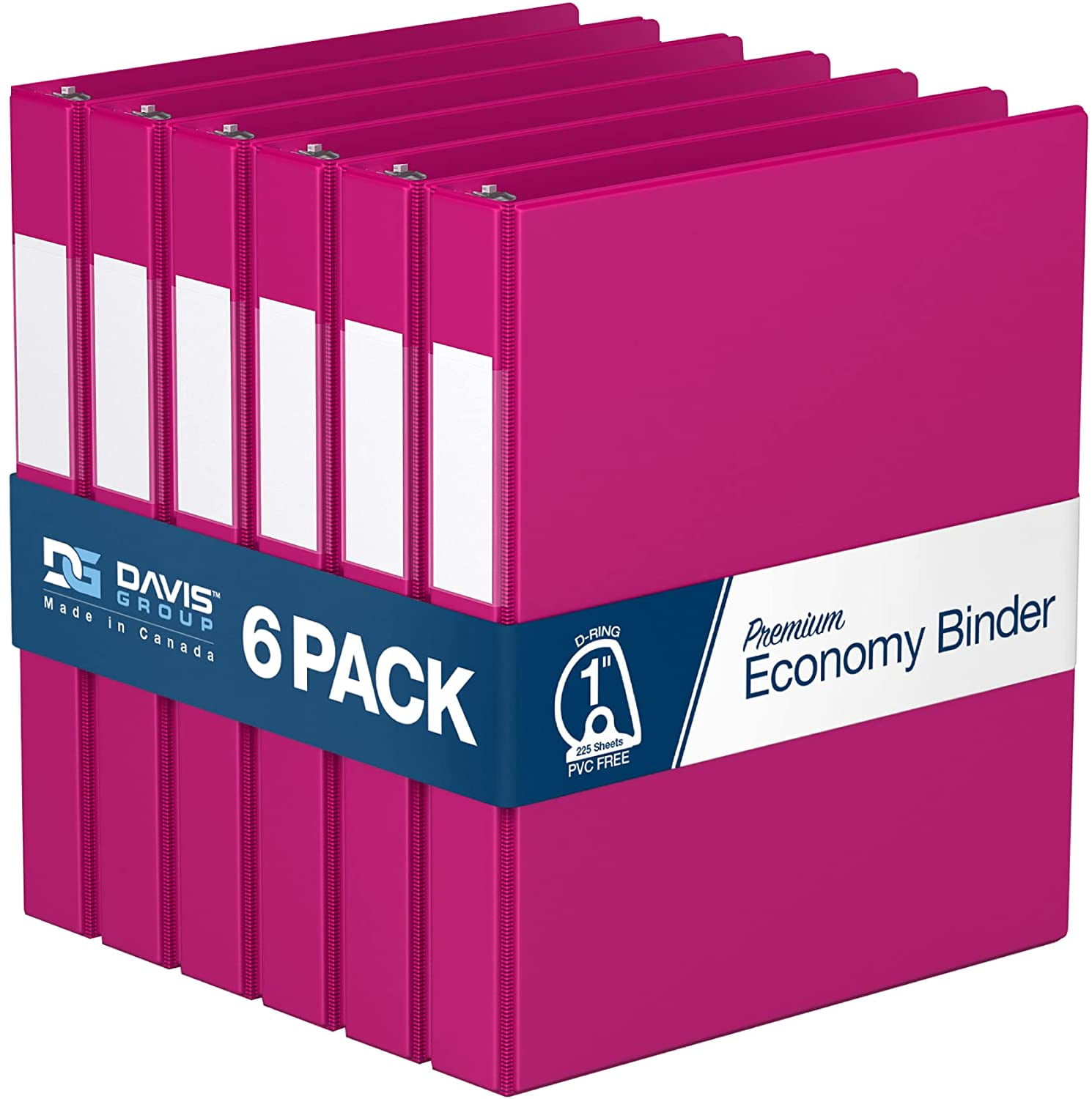 Premium Economy 1-Inch Binder, 3-Ring Binder for School, Office, or ...