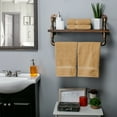 thumbnail image 1 of Premium Egyptian Cotton Highly Absorbent Assorted 4-Piece Plush Towel Set - 20" x 30", 1 of 6