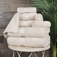 thumbnail image 1 of Premium Egyptian Cotton Highly Absorbent Assorted 8-Piece Plush Towel Set - 30" x 55", 20" x 30", 13" x 13", 1 of 9