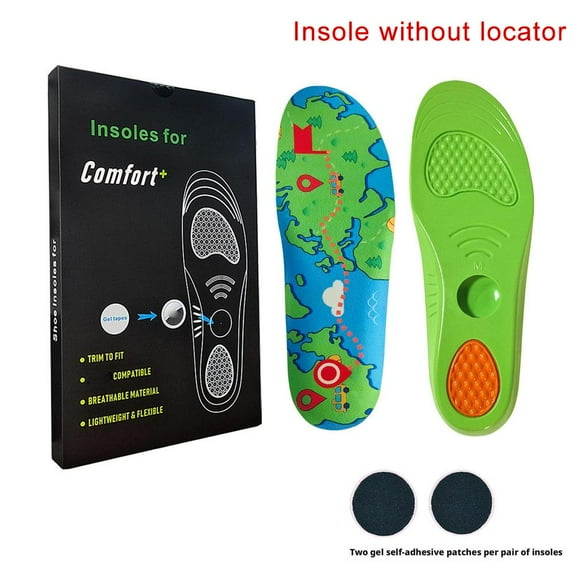 Premium Elastic PU Insoles for Series Locators - Comfortable & Secure Anti-Loss Design with Hidden Storage Layer