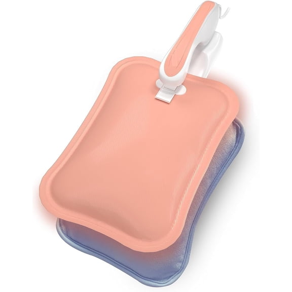 Premium Electric Hot Water Bag, Dual Insulation Silicon Technology, 6 Layers of Protection