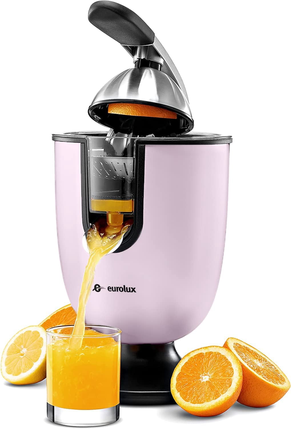 Premium Electric Orange Juicer | Stainless Steel Citrus Squeezer With ...