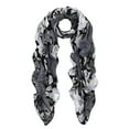 thumbnail image 1 of Premium Elegant 3-Tone Floral Design Scarf Wrap Shawl Stole, 1 of 3