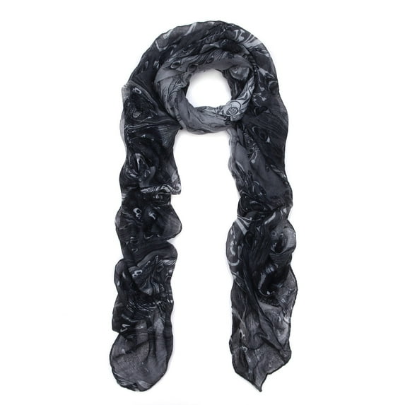 Premium Elegant Peacock Feather Scarf Wrap