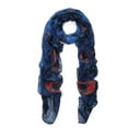 thumbnail image 1 of Premium Elegant Peacock Feather Scarf Wrap, 1 of 3